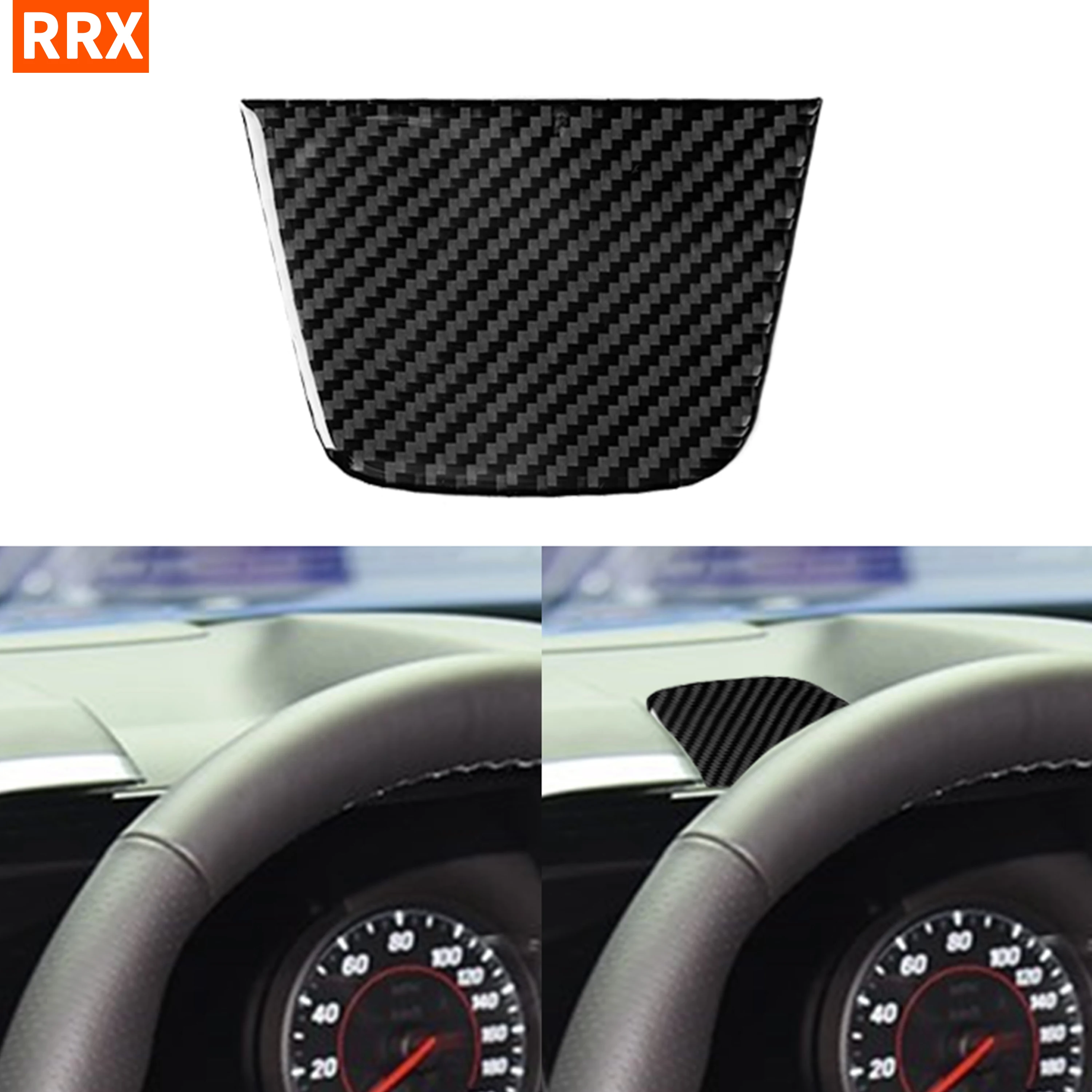 

Автомобильные аксессуары из углеродного волокна для Chevrolet Camaro 2016 2017 2018 2019, стикер Для Camaro, внутренняя отделка, верхняя крышка приборной пане...