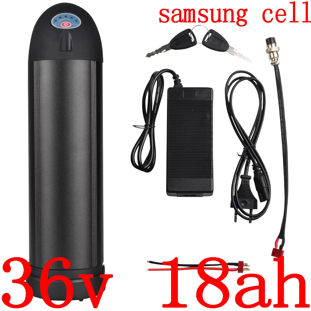 Аккумулятор для электровелосипеда samsung 36 В 500 Вт 1000 18 Ач 9 12 15 | Спорт и развлечения