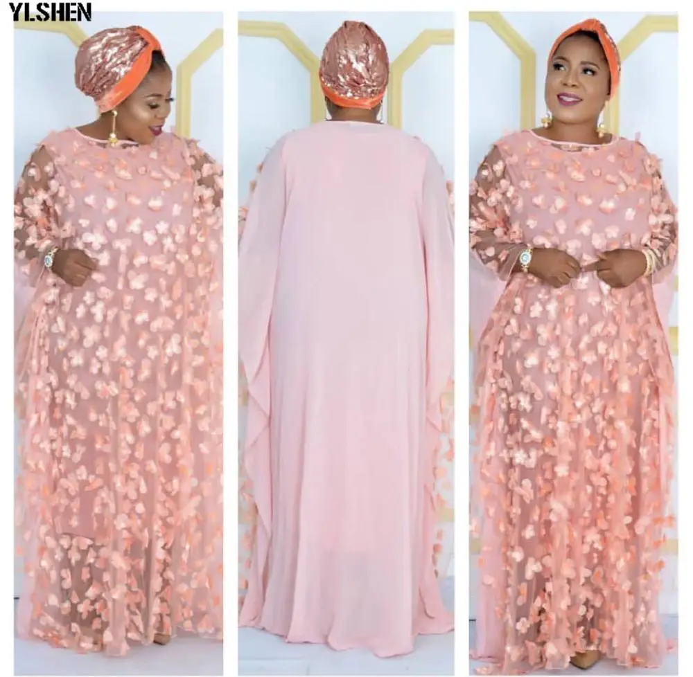 Африканские Длинные платья для женщин из Анкары осенняя одежда африканская