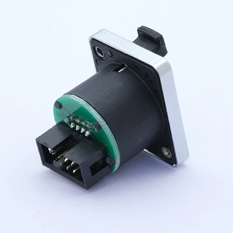 100pcs 8PIN Straight Wire Connector RJ45 Module Jack Socket Metal Ethernet PCB Network connector with PUSH Lock | Обустройство дома