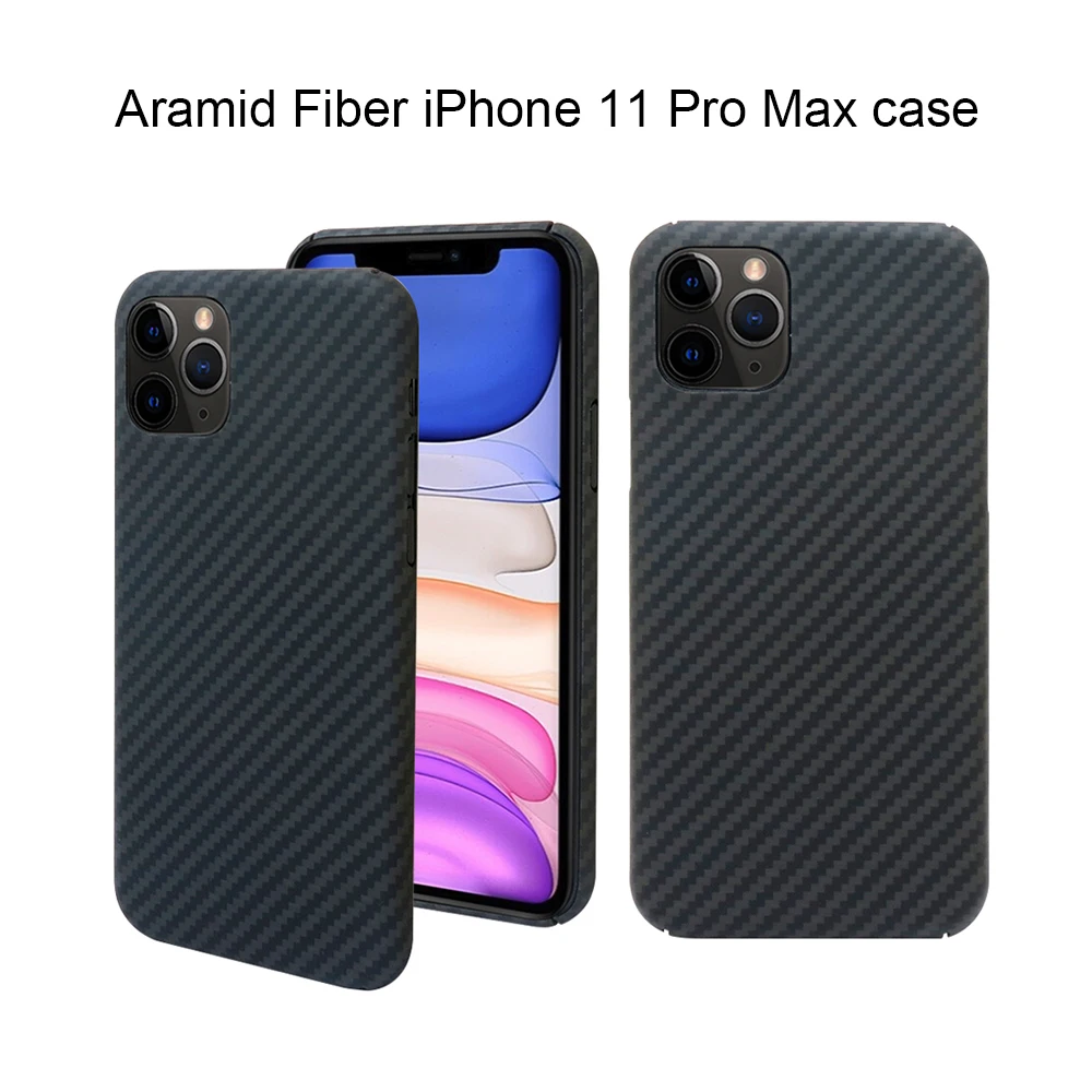 Чехол из углеродного волокна для iPhone 11 Pro Max, ультра тонкий арамидный Роскошный чехол для телефона, чехол для iPhone XR XS MAX 11 11Pro 11 Pro Max