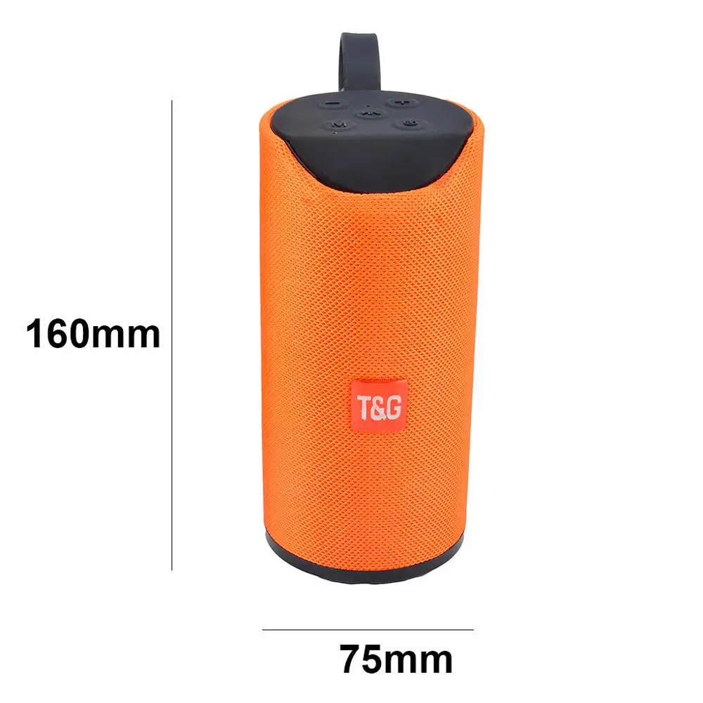 Портативный Bluetooth динамик TG беспроводная уличная мини-колонка с поддержкой