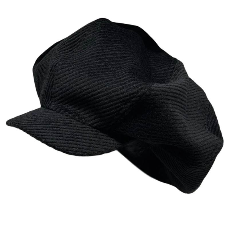 

Artist Painter Beret Hat Newsboy Flat Cap 56-58cm / 22.05-22.83in Corduroy Hat Outdoor Leisure Cap Beret Octagonal Hat