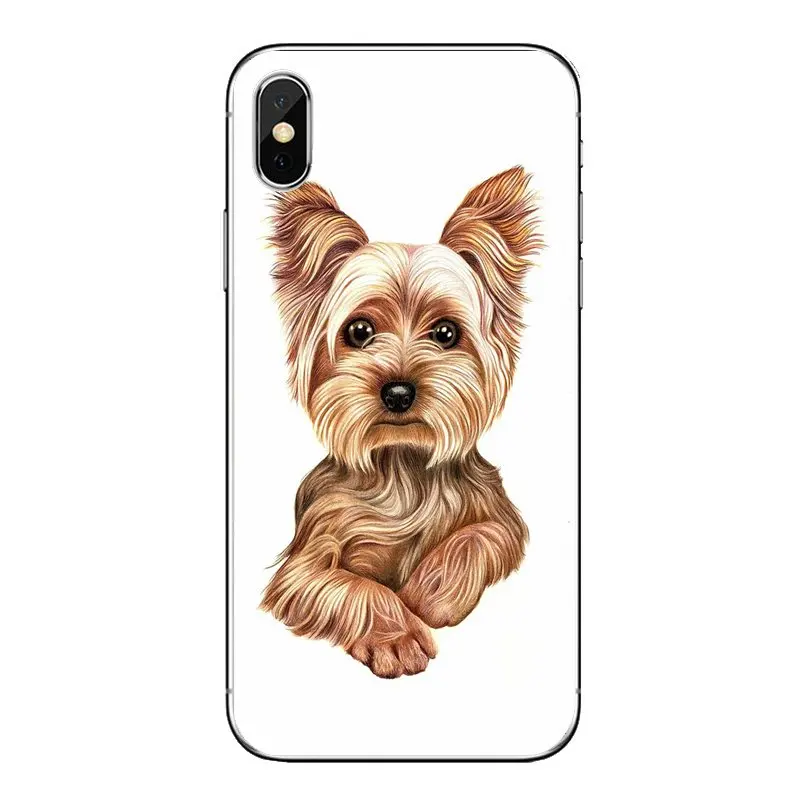 YORKSHIRE TERRIER dog pet puppy Soft Transparent Covers For Xiaomi Redmi 4 3 3S Pro Mi3 Mi4 Mi4i Mi4C Mi5 Mi5S Mi Max Note 2 |