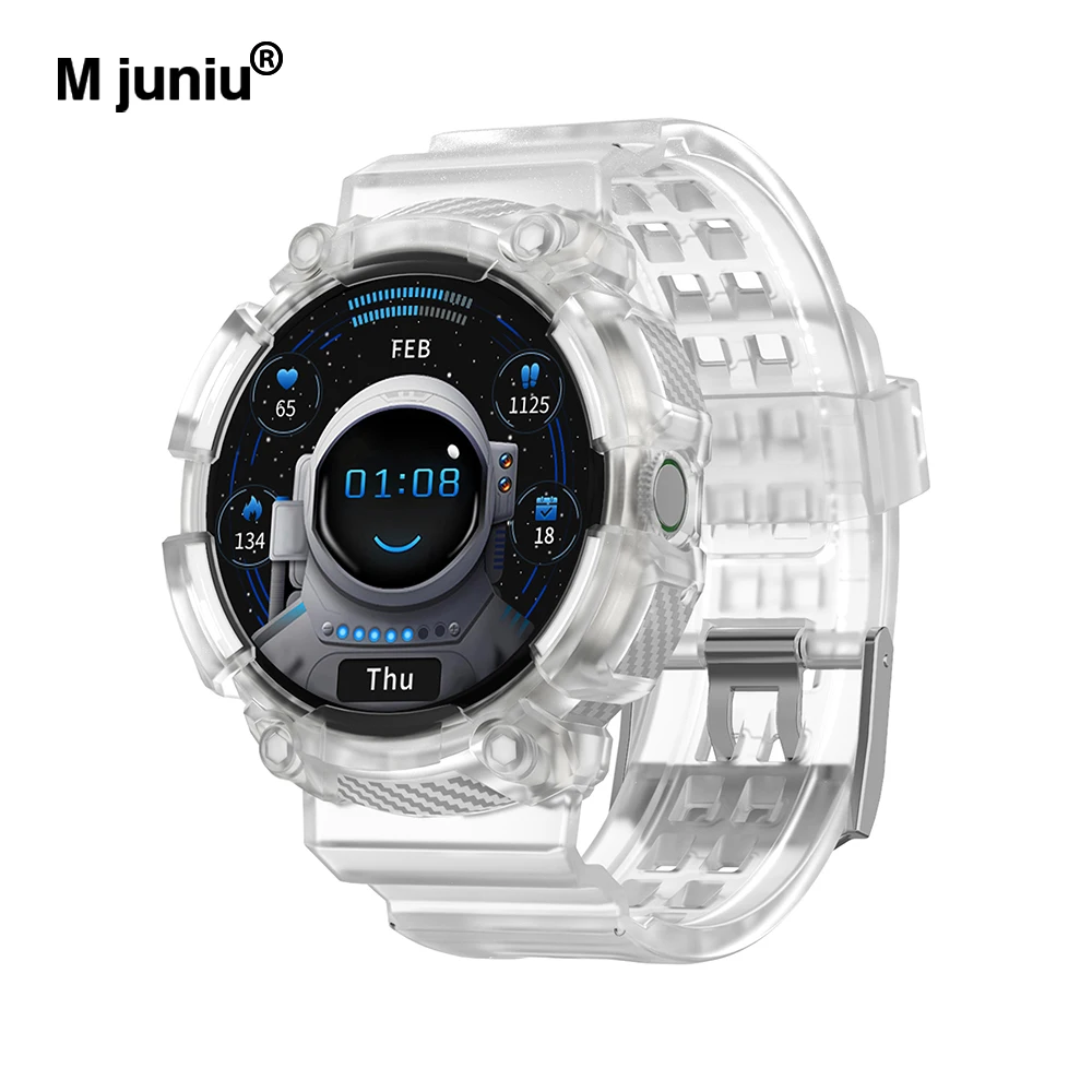 Умные часы M juniu DT2 + сделай сам лицо Bluetooth вызов умные мужские наручные спортивный