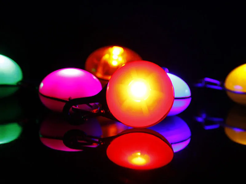 Нейлоновый светодиодный ошейник для кошек собак ночная безопасность мигающий