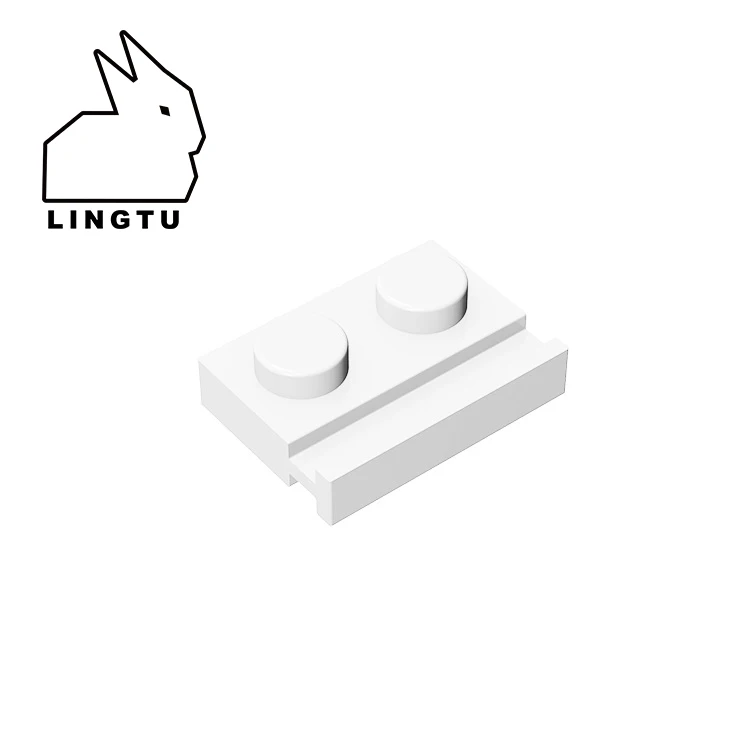 LINGTU строительный блок для бренда Fro Lego 32028 1x2 пластин Развивающие детские