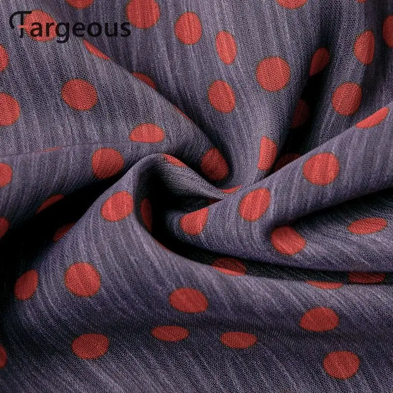 Fargeous, зимнее женское платье, сексуальное, глубокий v-образный вырез, длинный рукав, короткое платье, для девушек, модное, фиолетовое, в горошек, шифоновое, мини-платье