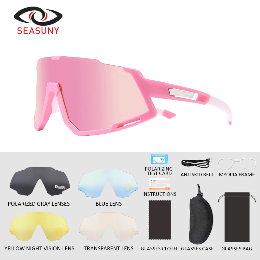 

Велосипедные очки, оправа для близорукости, спортивные солнцезащитные очки для улицы, женские и мужские велосипедные очки, поляризованные ...