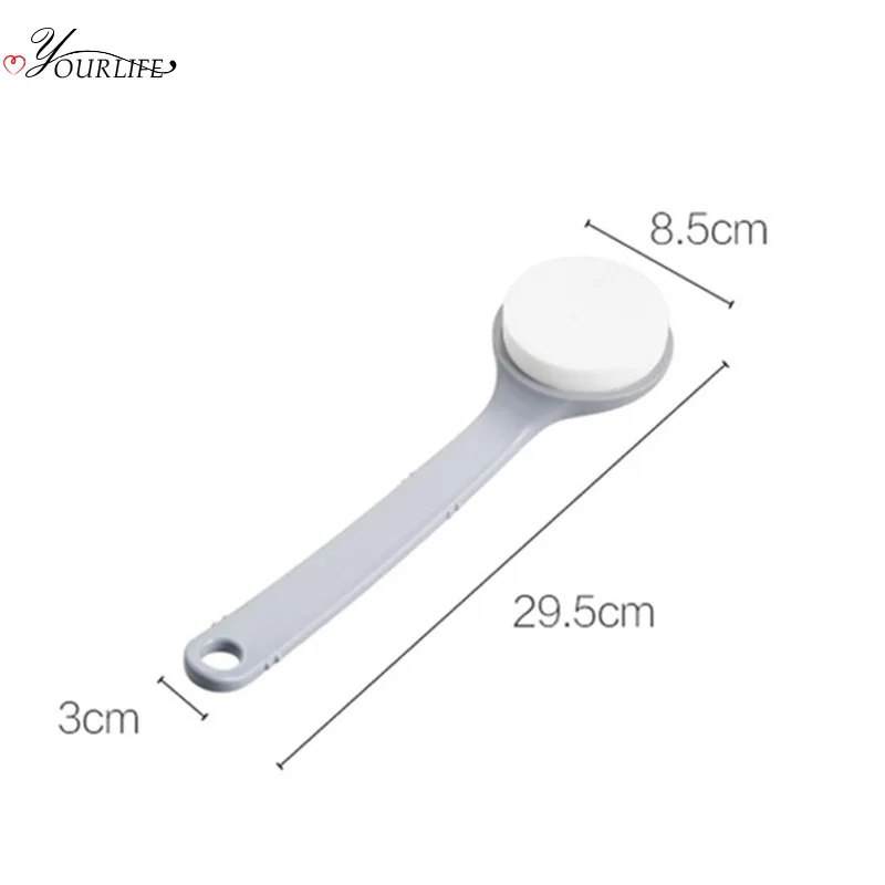 OYOURLIFE отшелушивающая губка для ванной с длинной ручкой скребок спины