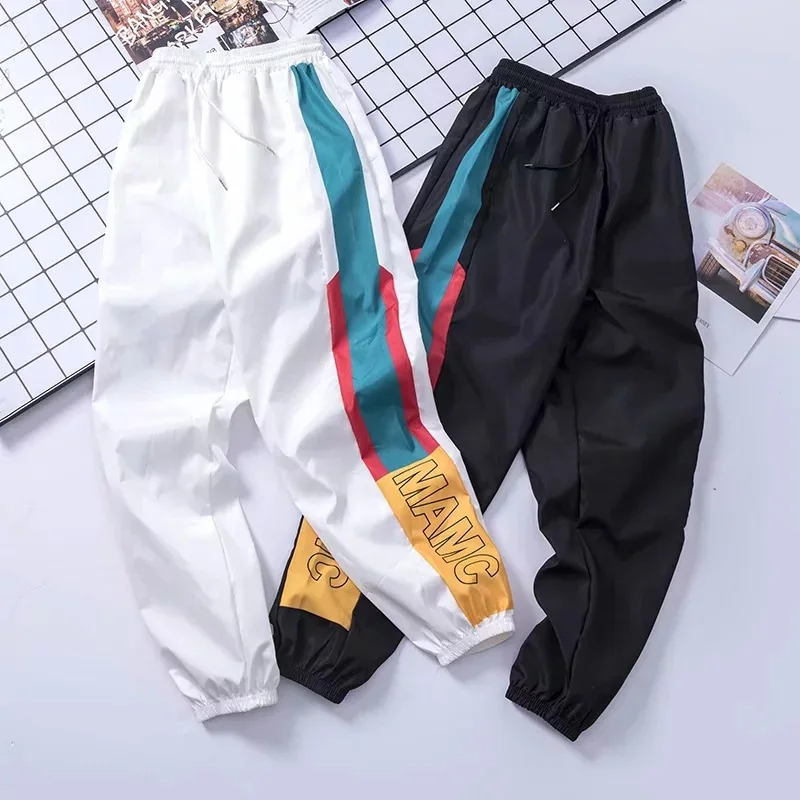 

2021 New Hip Hop Streetwear Joggers Pants Men Casual Cargo Pant Trousers High Street Elastic Waist Harem Pant Man