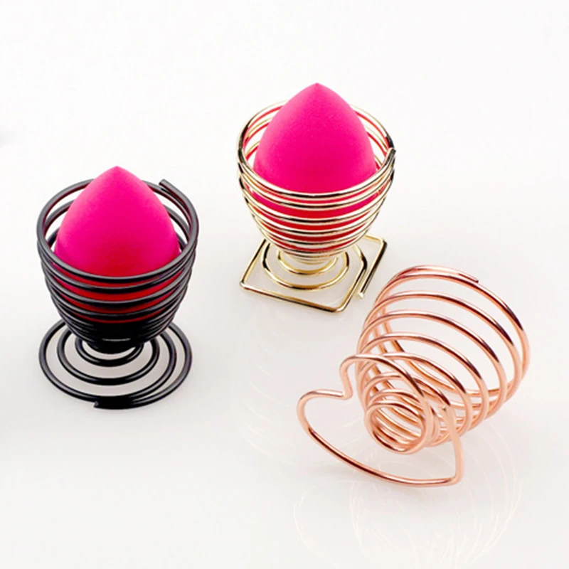 Косметическая подставка для сушки яйцевидного порошка из сплава|Наборы