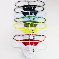 mens chinese letter mini briefs male fashion t back underwear thongs trunks sexy male underpants jockstrap panties 2021 new