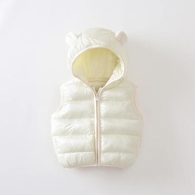 2019 теплые детские жилеты на осень-зиму жилет для маленьких мальчиков и девочек 0-4