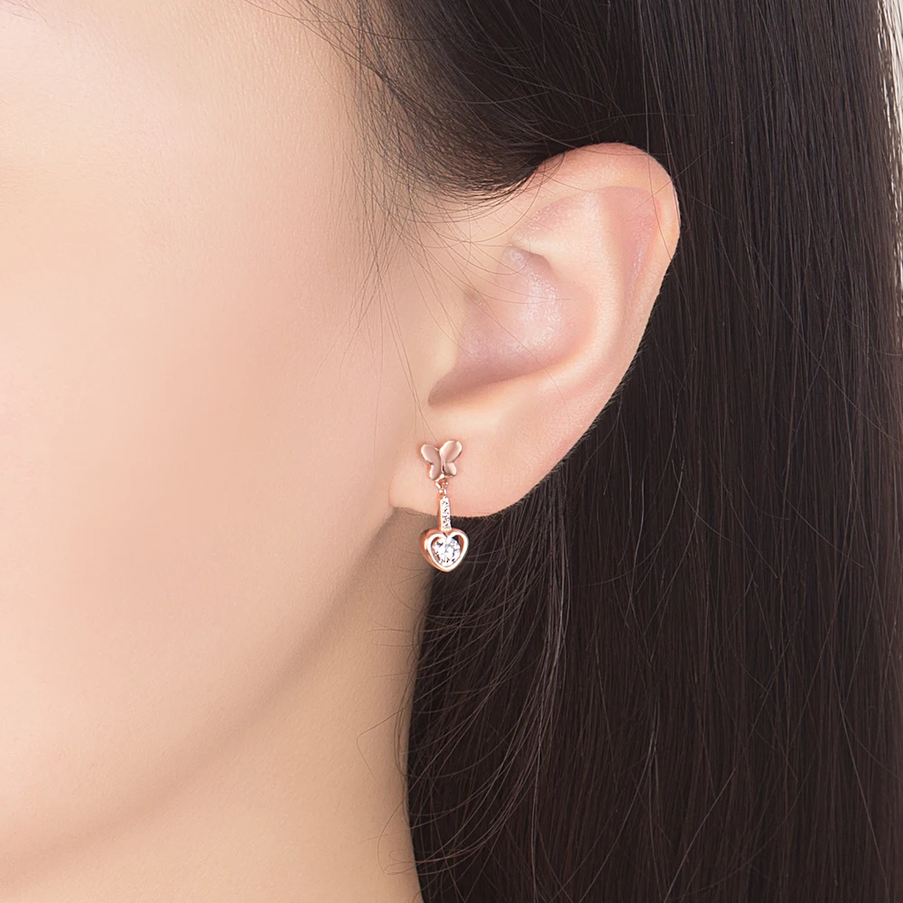 Милые серебряные ювелирные изделия для девочек из стерлингового серебра 925 пробы