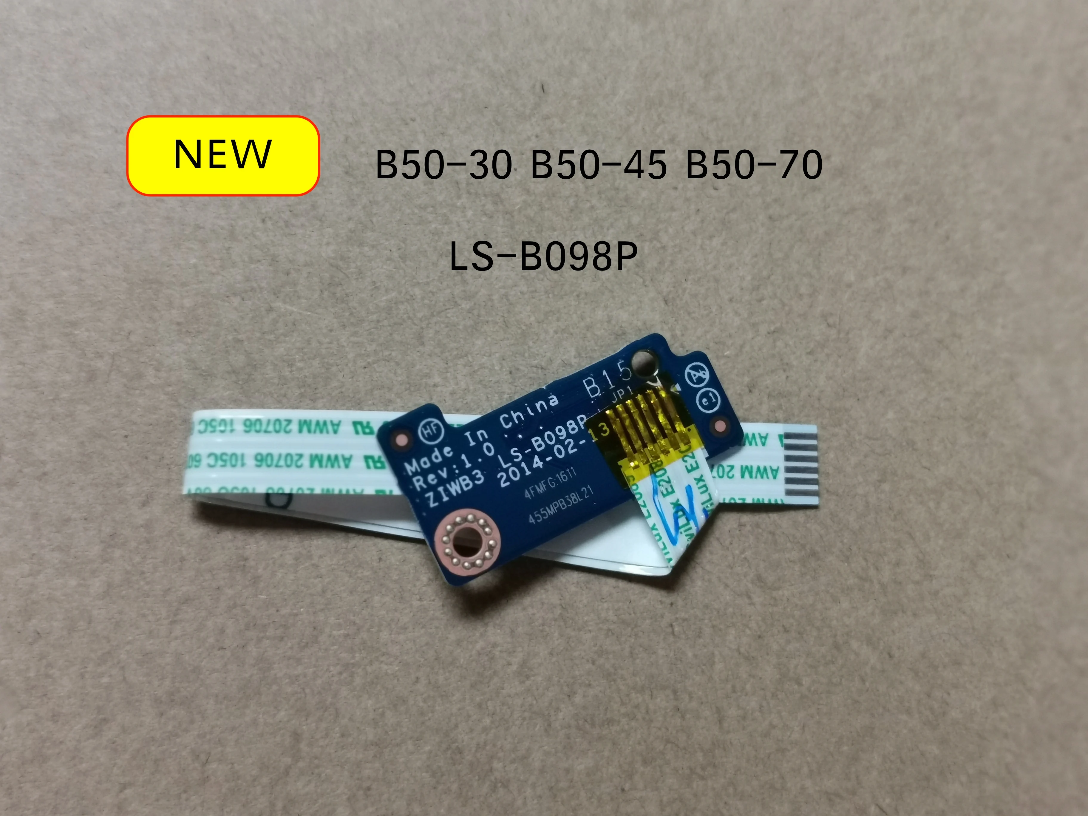 

Original LS-B098P for Lenovo B50-30 B50-45 B50-70 Power Switch Button Board