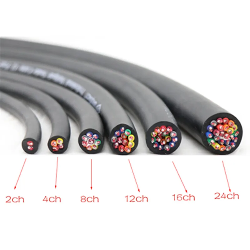 Высококачественный аудио Новый 8-канальный змеевидный кабель XLR многоканальный