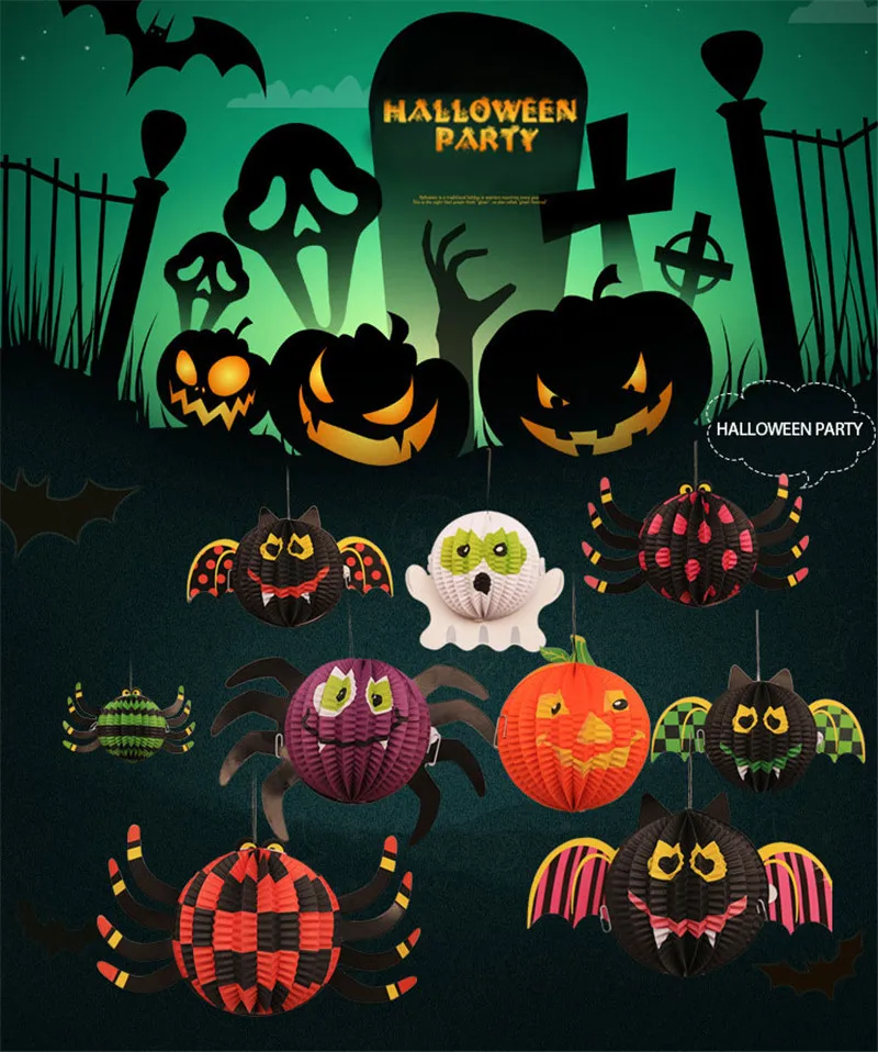 

3 шт., декоративные бумажные подвесные украшения для детской комнаты