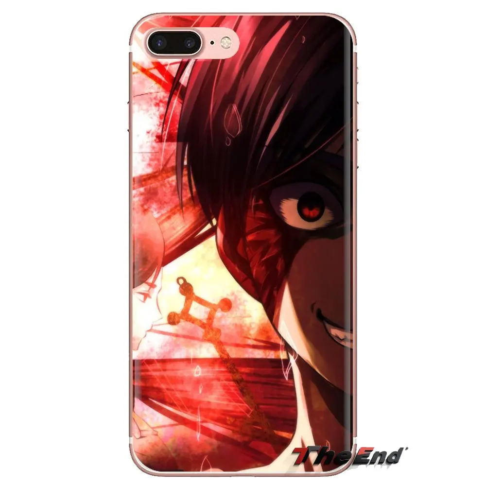 Популярная обувь для косплея по аниме атака на Титанов прозрачный ТПУ чехол LG G3 G4