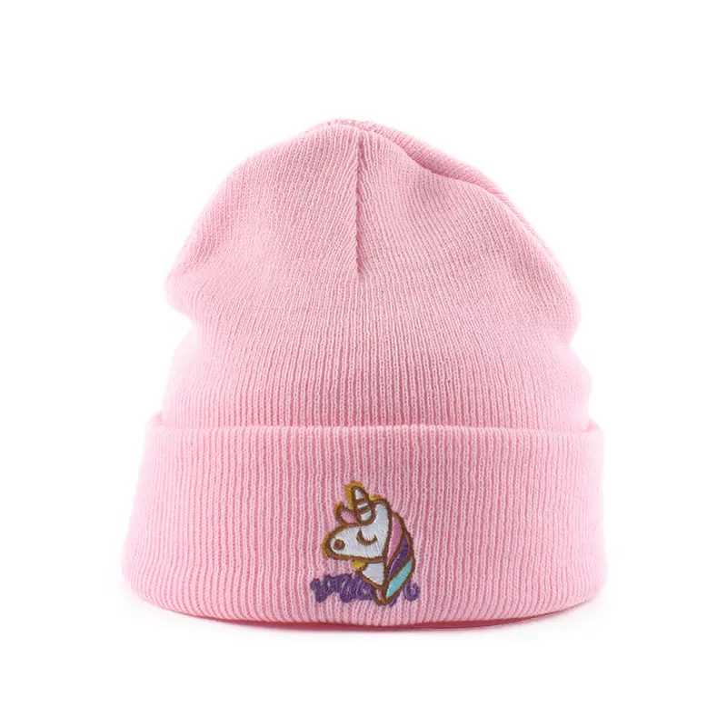 Однотонная шапка унисекс осенне зимняя шерстяная мягкая теплая вязаная женская