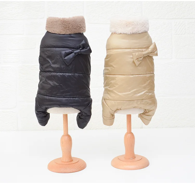 Новейшая теплая одежда с хлопковой подкладкой для собак на осень и зиму 2021