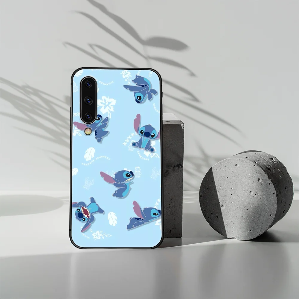

Cartoon cute Stitch Phone Case Cover For Samsung Galaxy A10 A11 A20 E A21 A30 A40 A50 A51 A70 A71 A81 S black Waterproof Fashion