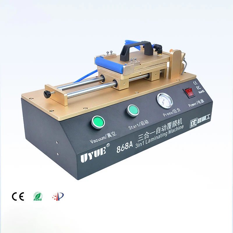 

Cell Phone Screen Laminating Machine Automatic Dry Glue Burst Service Device Tools Vacuum Simple Operation Below 5.5 inch Screen