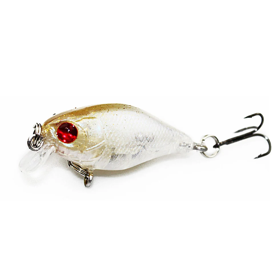Walk Fish 1 шт. 4 см 2 г плавающая рыболовная приманка искусственная жесткая с крючком