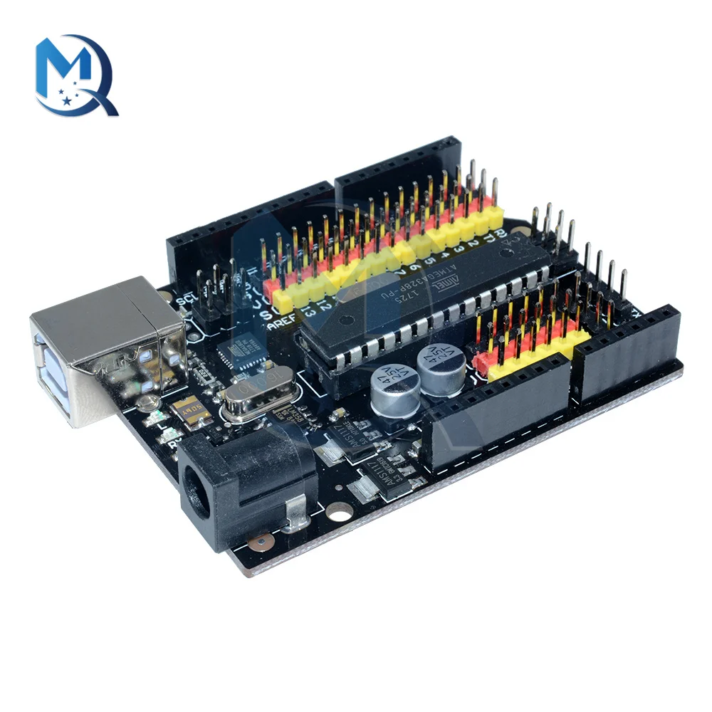 

R3 PLUS Sensor I/O Shield Atmega328P Atmega16U2 Expansion Multifunctional Microcontroller Development Board For Arduino