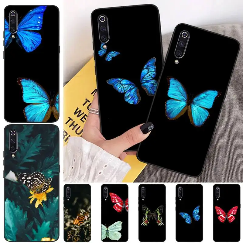 

Butterfly Insect Aestheticism Phone Case For Xiaomi Mi Cc Note 7 8 8t 8es 9 9se 9a 10 10t 11 F1 MAX 2 3 Pro Lite Ultra Funda