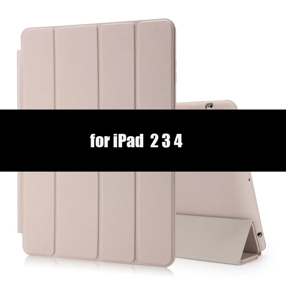 Beige-A Pu кожаный чехол для ipad 9,7 air 1 2 5th 6th Generation, Aiyopeen Магнитный Флип смарт-чехол для ipad 4 3 2 Чехол - Цвет: Beige-A