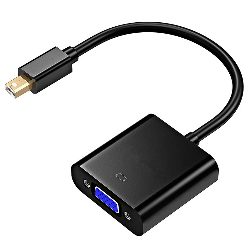 Мини DP папа VGA Женский Thunderbolt кабель адаптер для Mac Apple Macbook Pro Air iMac PC Mini Display Port Smart
