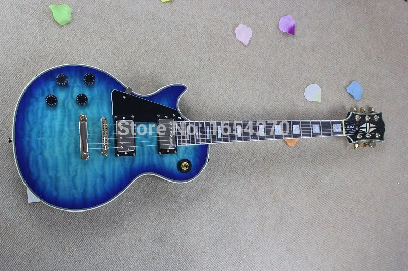 

Free shipping factory Promotions Musical Instruments best New Left-handed Style Custom Electric Guitar 150621