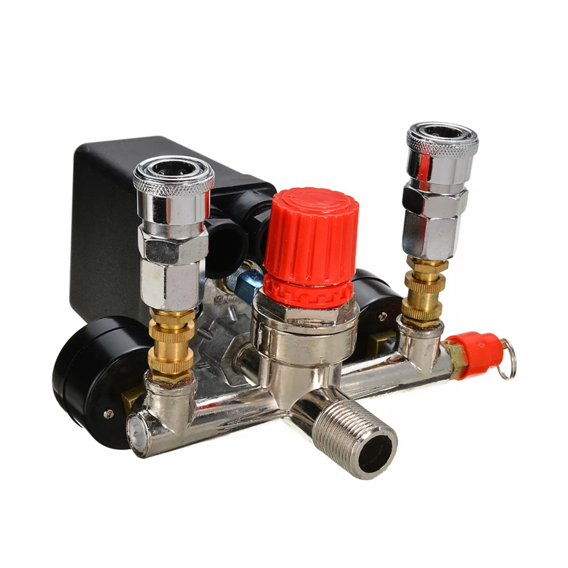Контрольный клапан давления воздушного компрессора 90 120PSI переключатель в сборе