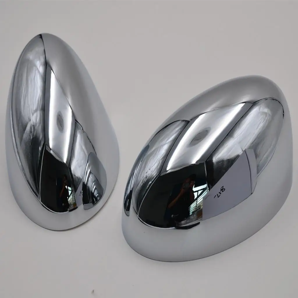 

Door Wing Mirror Cover Cap Chrome Casing For Mini Cooper 2001-2006