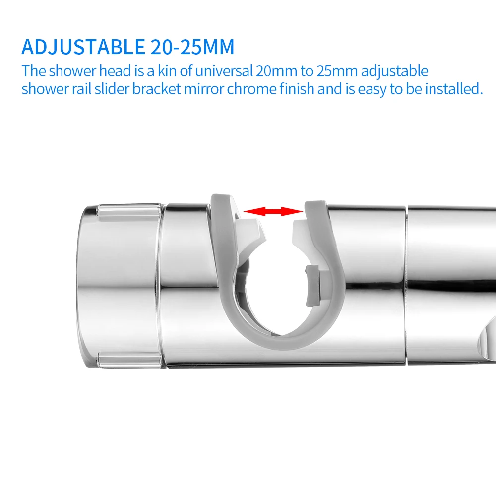 Ванная комната Регулируемый рычаг ручной душевая головка рйлинга кронштейн