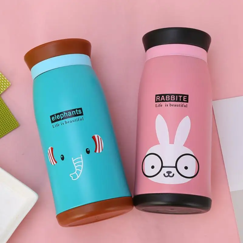 Термокружка Из Нержавеющей Стали чашка для живота модный термос с мультяшными