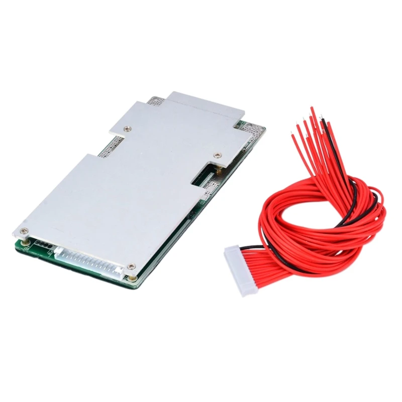 14S 45A 52V литий-ионный аккумулятор плата защиты Bms Pcb с балансовым модулем для