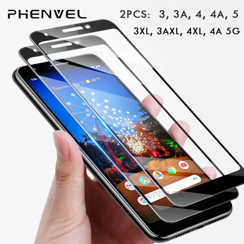 Защитное стекло для Google Pixel 3 4 3A пленка из закаленного стекла с полным покрытием