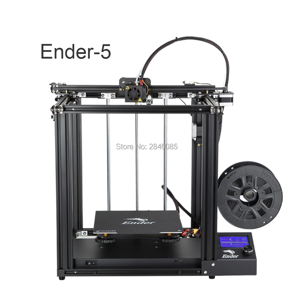 Ender-5 CREALITY 3d принтер Creality Ender-5 с Landy стабильная мощность, магнитная пластина сборки, выключение питания - Цвет: Ender-5