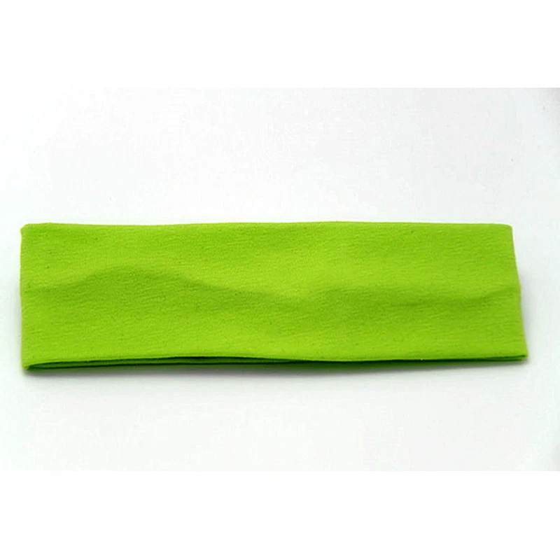 

2PCS Solid Sports Bandana Fashion Women Elastic Hair Bands Running Fitness Yoga Headwear Female Stretch Wash Makeup