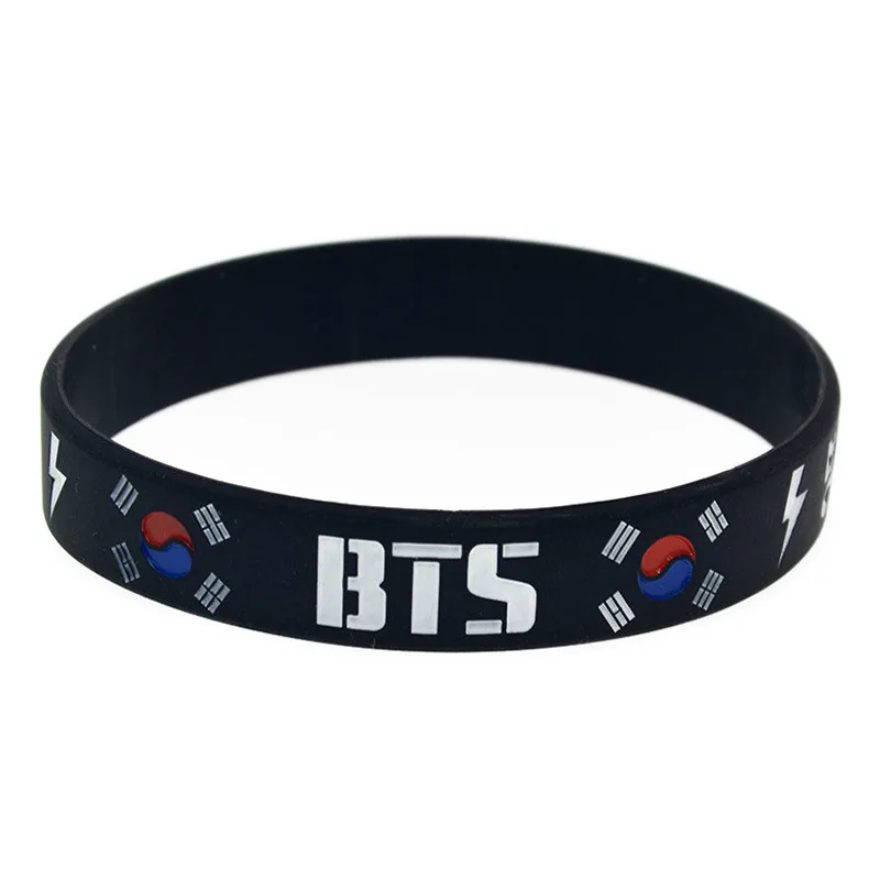 Хит продаж Мода в Корейском стиле поп звезды комбинации BTS 1521 Силиконовый рок хип