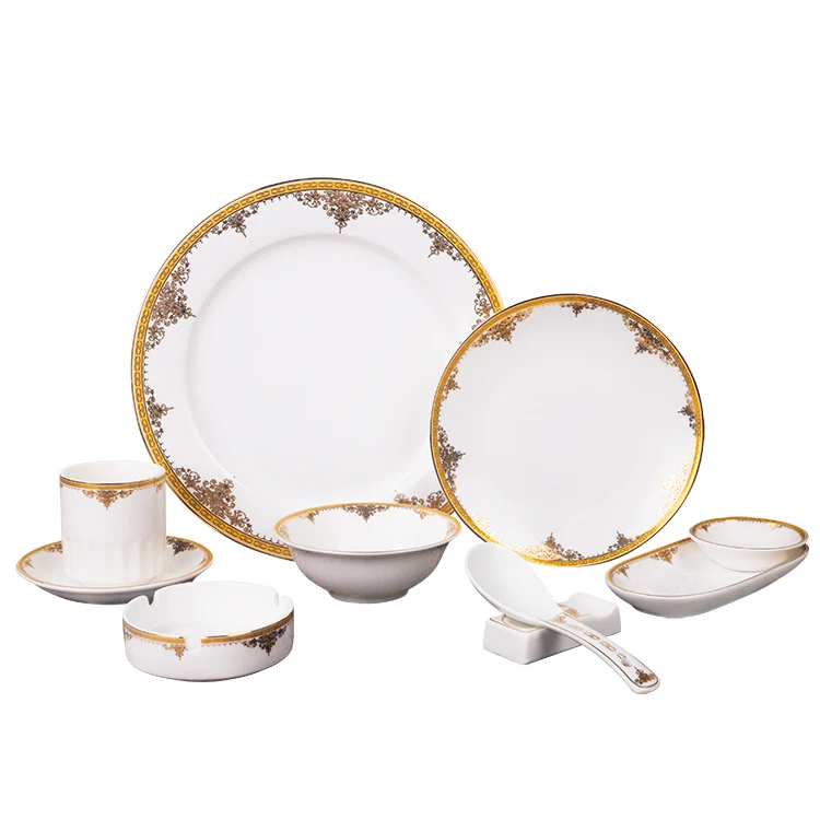 Роскошная Посуда в европейском стиле Пномпень керамическое обеденное блюдо