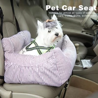 pet dog carrier dog car seat soft puppy booster seat pet travel pet dog car seat cover mats hammock protector with safety belt