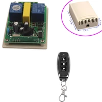 ac 110v 220v 2ch rf wireless remote control switch tubular motor shutterwinchgarage rolling doorelectric curtainprojection