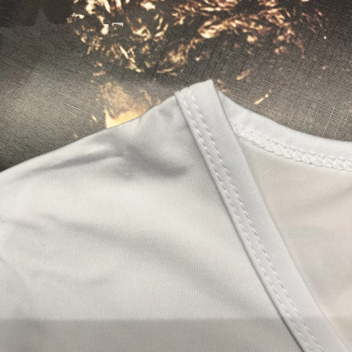 Классическая белая футболка MJ с V-образным вырезом Майкла Джексона | Мужская