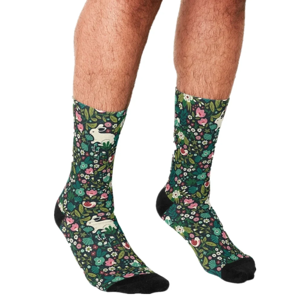 Забавные мужские носки забавные веган брокколи с рисунком камней счастливые в