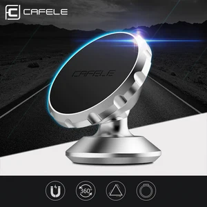 cafele magnetic car phone holder stand for iphone samsung dashboard holder air vent grip mount universal magnet car bracket free global shipping