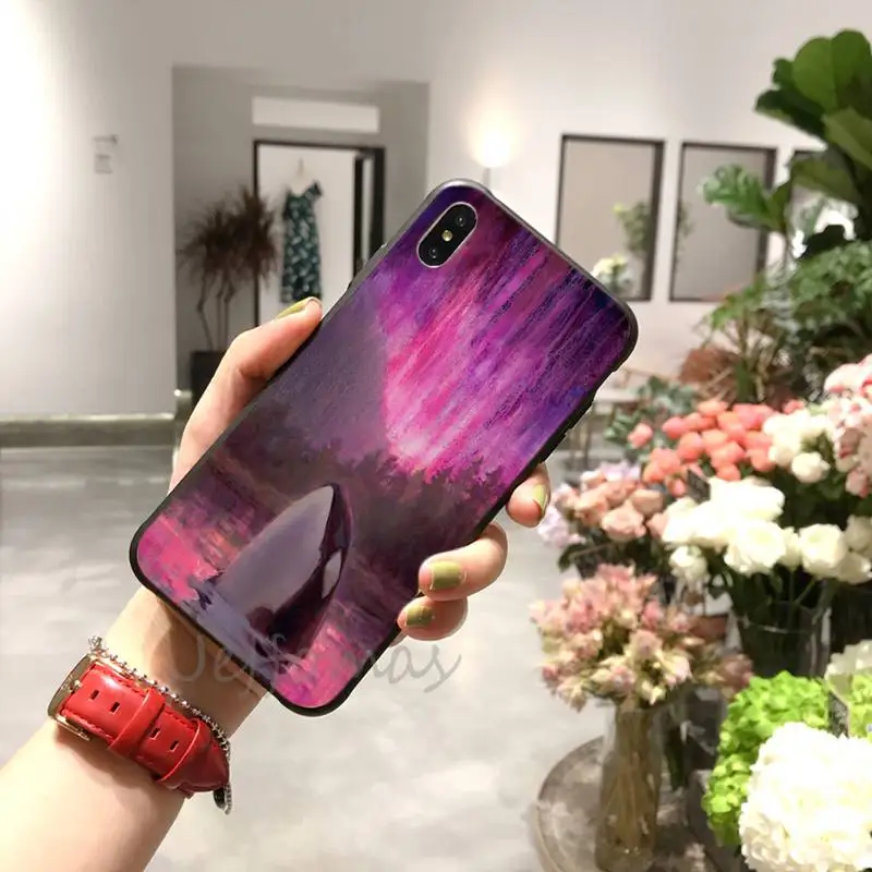 

Killer Whales Print Ocean animals Phone Case for iPhone 11 12 mini pro XS MAX 8 7 6 6S Plus X 5S SE 2020 XR