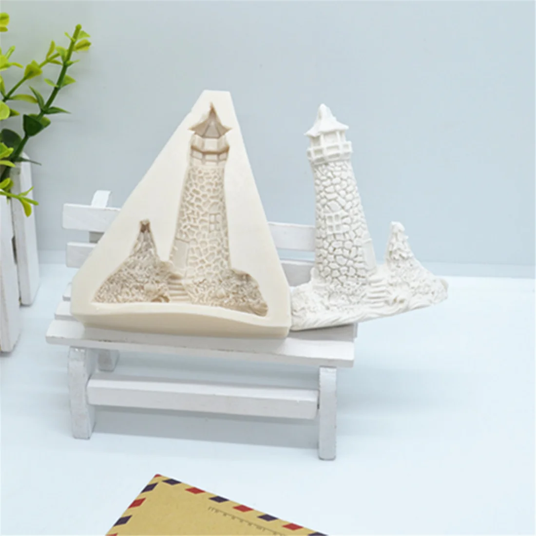 Luyou 1 шт. маяк из силиконы штамповый 3D Торт Шоколадные конфеты печенья прессформы